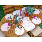 - SuplaRunnerSet170-61li-Pembe-Temali-Mermer-Zeminli-Supla-Runner-Seti-1 - Realhomes  6+1'li Pembe Temalı Mermer Zeminli Supla Runner Seti Realhomes