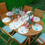 - SuplaRunnerSet173-61li-Mavi-Puantiye-Yildiz-Gold-Detayli-Supla-Runner-Seti - Realhomes  6+1'li Mavi Puantiye & Yıldız Gold Detaylı Supla Runner Seti Realhomes