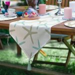 6+1'li Deniz Konseptli Pastel Renkli Supla Runner Seti Realhomes