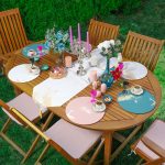 - SuplaRunnerSet183-61li-Renkli-Zemin-Gold-Detayli-Supla-Runner-Seti - Realhomes 6+1'li Renkli Zemin Gold Detaylı Supla Runner Seti Realhomes