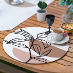 - SuplaRunnerSet186-61li-Beyaz-Zemin-Uzerinde-Onedraw-Cizimli-Yaprak-Motifli-Supla-Runner-Seti-3 - Realhomes  6+1'li Beyaz Zemin Üzerinde Onedraw Çizimli Yaprak Motifli Supla Runner Seti Realhomes