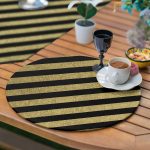 - SuplaRunnerSet204-61li-Altin-Varakli-You-Are-My-STAR-Temali-Supla-Runner-Seti-3 - Realhomes  6+1'li Altın Varaklı You Are My STAR Temalı Supla Runner Seti Realhomes