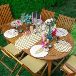 6+1'li Gold Desenli Hello Tasarımlı Supla Runner Seti Realhomes