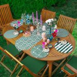 - SuplaRunnerSet213-61li-Koyu-Yesil-Geometrik-Cizimli-Ozel-Tasarimli-Supla-Runner-Seti - Realhomes 6+1'li Koyu Yeşil Geometrik Çizimli Özel Tasarımlı Supla Runner Seti Realhomes