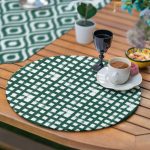 - SuplaRunnerSet213-61li-Koyu-Yesil-Geometrik-Cizimli-Ozel-Tasarimli-Supla-Runner-Seti-3 - Realhomes 6+1'li Koyu Yeşil Geometrik Çizimli Özel Tasarımlı Supla Runner Seti Realhomes