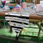 - SuplaRunnerSet214-61li-Siyah-Beyaz-Cizgili-Gold-Yaprak-Taneleri-Supla-Runner-Seti-2 - Realhomes 6+1'li Siyah Beyaz Çizgili Gold Yaprak Taneleri Supla Runner Seti Realhomes