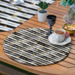 - SuplaRunnerSet214-61li-Siyah-Beyaz-Cizgili-Gold-Yaprak-Taneleri-Supla-Runner-Seti-3 - Realhomes 6+1'li Siyah Beyaz Çizgili Gold Yaprak Taneleri Supla Runner Seti Realhomes