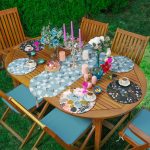 6+1'li Rengarenk Çiçekler Özel Tasarımlı Supla Runner Seti Realhomes