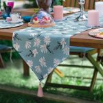 6+1'li Rengarenk Çiçekler Özel Tasarımlı Supla Runner Seti Realhomes