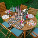 - SuplaRunnerSet228-61li-Renkli-Cicekler-Ozel-Tasarimli-Supla-Runner-Seti - Realhomes  6+1'li Rengarenk Çiçekler Özel Tasarımlı Supla Runner Seti Realhomes