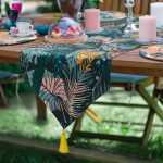 - SuplaRunnerSet229-61li-Renkli-Tropik-Yaprak-Motifli-Supla-Runner-Seti-2 - Realhomes  6+1'li Renkli Tropik Yaprak Motifli Supla Runner Seti Realhomes