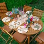 - SuplaRunnerSet244-61li-Krem-Renkli-Yaprak-Tasarimli-Supla-Runner-Seti - Realhomes 6+1'li Krem Renkli Yaprak Tasarımlı Supla Runner Seti Realhomes