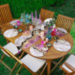 - SuplaRunnerSet26-61li-Mor-Temali-Mermer-Tasarimli-Supla-Runner-Seti - Realhomes  6+1'li Mor Temalı Mermer Tasarımlı Supla Runner Seti Realhomes