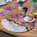 - SuplaRunnerSet26-61li-Mor-Temali-Mermer-Tasarimli-Supla-Runner-Seti-3 - Realhomes  6+1'li Mor Temalı Mermer Tasarımlı Supla Runner Seti Realhomes