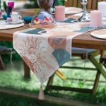 6+1'li Etnik Güneş Tasarımlı Supla Runner Seti Realhomes