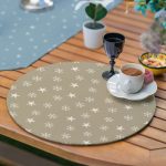 6+1'li Renkli Zemin Kar Taneli Özel Tasarım Supla Runner Seti Realhomes