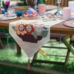 6+1'li Renkli Zemin Saksı Özel Tasarımlı Supla Runner Seti Realhomes