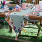 - SuplaRunnerSet282-61li-Yesil-Zeminli-Cicek-Tasarimli-Supla-Runner-Seti-2 - Realhomes  6+1'li Yeşil Zeminli Çiçek Tasarımlı Supla Runner Seti Realhomes