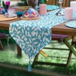 6+1'li Rengarenk Çiçekler Özel Tasarımlı Supla Runner Seti Realhomes