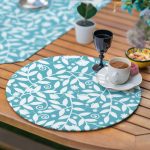 6+1'li Rengarenk Çiçekler Özel Tasarımlı Supla Runner Seti Realhomes