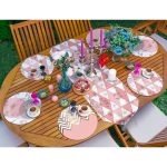 - SuplaRunnerSet29-61li-Pembe-Mermer-Desen-Tasarimli-Supla-Runner-Seti-1 - Realhomes 6+1'li Pembe & Mermer Desen Tasarımlı Supla Runner Seti Realhomes