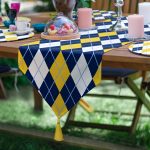 - SuplaRunnerSet293-61li-Sari-Lacivert-Zigzag-Ekose-Tasarimli-Supla-Runner-Seti-2 - Realhomes  6+1'li Sarı Lacivert Zigzag & Ekose Tasarımlı Supla Runner Seti Realhomes