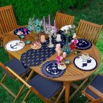 - SuplaRunnerSet302-61li-Lacivert-Denizci-Tasarimli-Supla-Runner-Seti - Realhomes  6+1'li Lacivert Denizci Tasarımlı Supla Runner Seti Realhomes