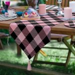 - SuplaRunnerSet326-61li-Beyaz-Pembe-Ekose-Tasarimli-Supla-Runner-Seti-2 - Realhomes 6+1'li Beyaz Pembe Ekose Tasarımlı Supla Runner Seti Realhomes