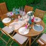 6+1'li Özel Tasarım Etnik Onedraw Çizimli Supla Runner Seti Realhomes