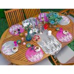 - SuplaRunnerSet365-61li-Gri-Fusya-Kolaji-Ozel-Tasarimli-Supla-Runner-Seti-1 - Realhomes  6+1'li Gri & Fuşya Kolajı Özel Tasarımlı Supla Runner Seti Realhomes