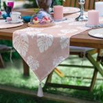 - SuplaRunnerSet366-61li-Soft-Gri-Pembe-Renkli-Yaprak-Figurlu-Supla-Runner-Seti-2 - Realhomes  6+1'li Soft Gri Pembe Renkli Yaprak Figürlü Supla Runner Seti Realhomes