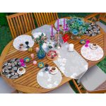 - SuplaRunnerSet367-61li-Soft-Renkli-Yaprak-Tasarimli-Supla-Runner-Seti-1 - Realhomes  6+1'li Soft Renkli Yaprak Tasarımlı Supla Runner Seti Realhomes