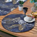 - SuplaRunnerSet373-61li-Lacivert-Altin-Varakli-Yaprak-Tasarimli-Supla-Runner-Seti-3 - Realhomes 6+1'li Lacivert Altın Varaklı Yaprak Tasarımlı Supla Runner Seti Realhomes