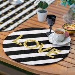 - SuplaRunnerSet378-61li-Siyah-Beyaz-Cizgili-Gold-Detayli-Love-Temali-Supla-Runner-Seti-3 - Realhomes 6+1'li Siyah Beyaz Çizgili Gold Detaylı Love Temalı Supla Runner Seti Realhomes