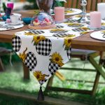 - SuplaRunnerSet387-61li-Ekose-Siyah-Beyaz-Kabak-Tasarimli-Supla-Runner-Seti-2 - Realhomes 6+1'li Ekose Siyah Beyaz Kabak Tasarımlı Supla Runner Seti Realhomes