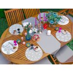 - SuplaRunnerSet4-61li-Gri-Kar-Taneli-Love-Temali-Supla-Runner-Seti-1 - Realhomes 6+1'li Gri Kar Taneli Love Temalı Supla Runner Seti Realhomes