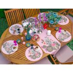 - SuplaRunnerSet401-61li-Pembe-Zemin-Kaktus-Tasarimli-Supla-Runner-Seti-1 - Realhomes  6+1'li Pembe Zemin Kaktüs Tasarımlı Supla Runner Seti Realhomes
