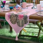 - SuplaRunnerSet401-61li-Pembe-Zemin-Kaktus-Tasarimli-Supla-Runner-Seti-2 - Realhomes  6+1'li Pembe Zemin Kaktüs Tasarımlı Supla Runner Seti Realhomes