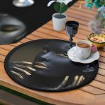 - SuplaRunnerSet42-61li-Gold-Detayli-Siyahi-Kadin-Temali-Supla-Runner-Seti-3 - Realhomes 6+1'li Gold Detaylı Siyahi Kadın Temalı Supla Runner Seti Realhomes