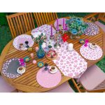 6+1'li Soft Kalp Tasarımlı Aşk Temalı Supla Runner Seti Realhomes