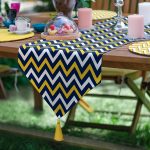 - SuplaRunnerSet453-61li-Sari-Laciver-Zigzag-Tasarimli-Supla-Runner-Seti-2 - Realhomes  6+1'li Sarı Laciver Zigzag Tasarımlı Supla Runner Seti Realhomes