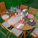 6+1'li Bordo & Laciver Denizci Temalı Supla Runner Seti Realhomes