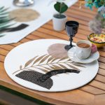 - SuplaRunnerSet458-61li-Bohem-Kurumus-Yaprak-Tasarimli-Supla-Runner-Seti-3 - Realhomes  6+1'li Bohem Kurumuş Yaprak Tasarımlı Supla Runner Seti Realhomes