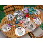 6+1'li Bohemian Özel Tasarımlı Supla Runner Seti Realhomes