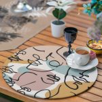 6+1'li Bohemian Özel Tasarımlı Supla Runner Seti Realhomes