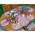 - SuplaRunnerSet5-61li-Gri-Fusya-Ozel-Tasarimli-Supla-Runner-Seti-1 - Realhomes  6+1'li Gri Fuşya Özel Tasarımlı Supla Runner Seti Realhomes