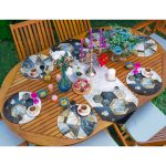 - SuplaRunnerSet58-61li-Lacivert-Gold-Detayli-Geometrik-Cizimli-Supla-Runner-Seti-1 - Realhomes  6+1'li Lacivert Gold Detaylı Geometrik Çizimli Supla Runner Seti Realhomes