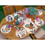 6+1'li Onedraw Çizimli Özel Tasarımlı Supla Runner Seti Realhomes