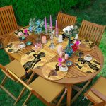 - SuplaRunnerSet63-61li-Etnik-Afrika-Kadin-Motifli-Supla-Runner-Seti - Realhomes 6+1'li Etnik Afrika Kadın Motifli Supla Runner Seti Realhomes