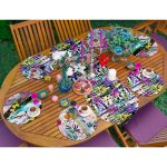 6+1'li Renkli Karmaşık Tasarımlı Supla Runner Seti Realhomes